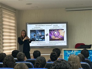 Piri Mehmet Paşa Ortaokulu'nda Astronomi Semineri